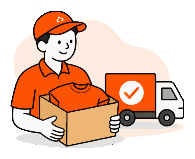We print and deliver
