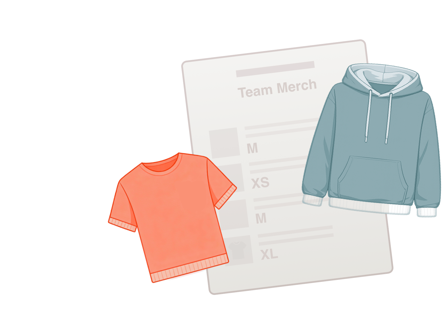 Group order for company merch